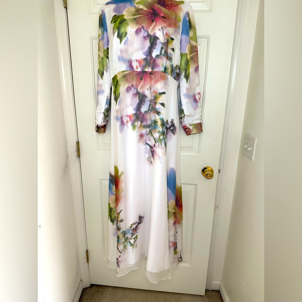 AnnahHariri Long Sleeve Maxi Dress